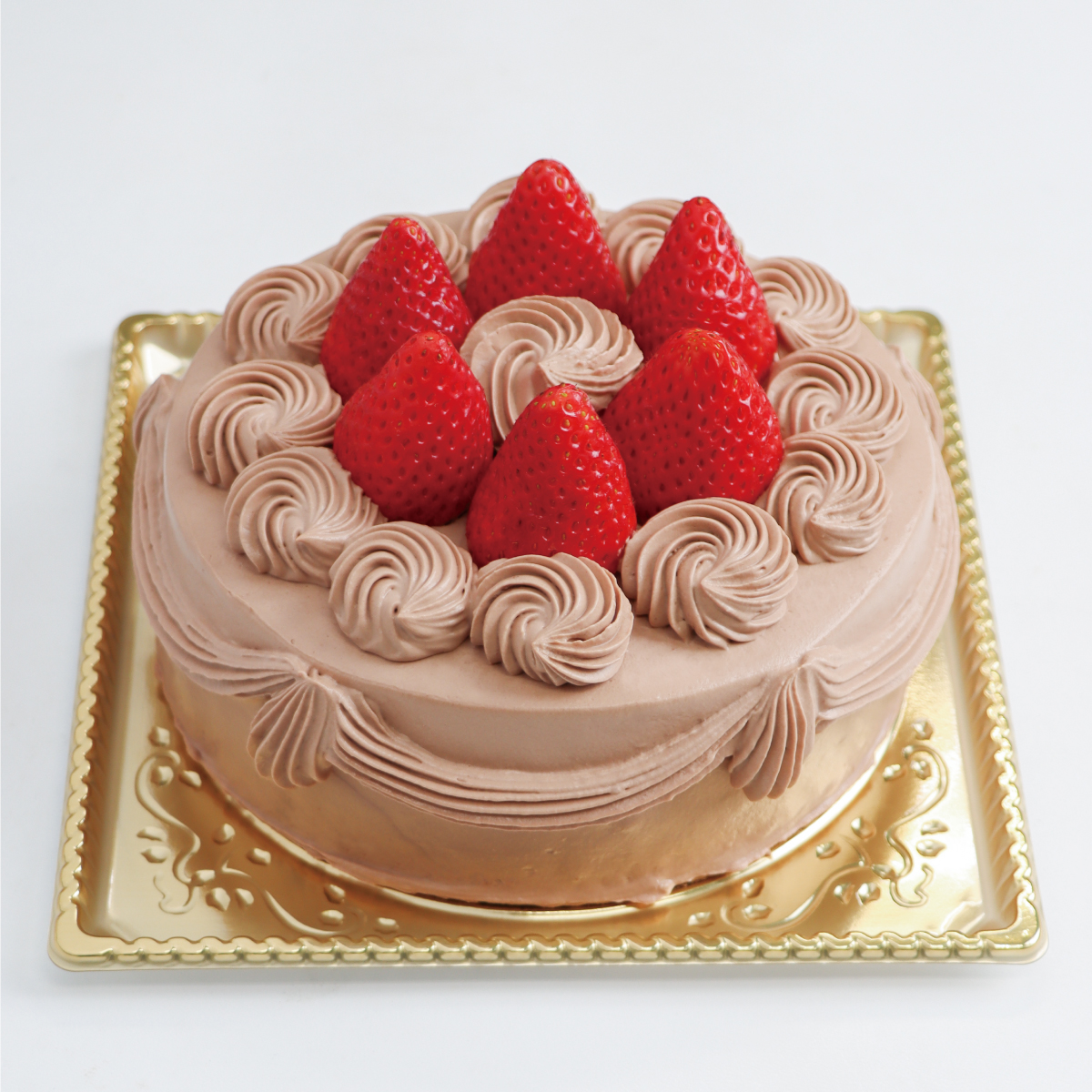 【シングル】チョコデコレーションケーキ<15cm>