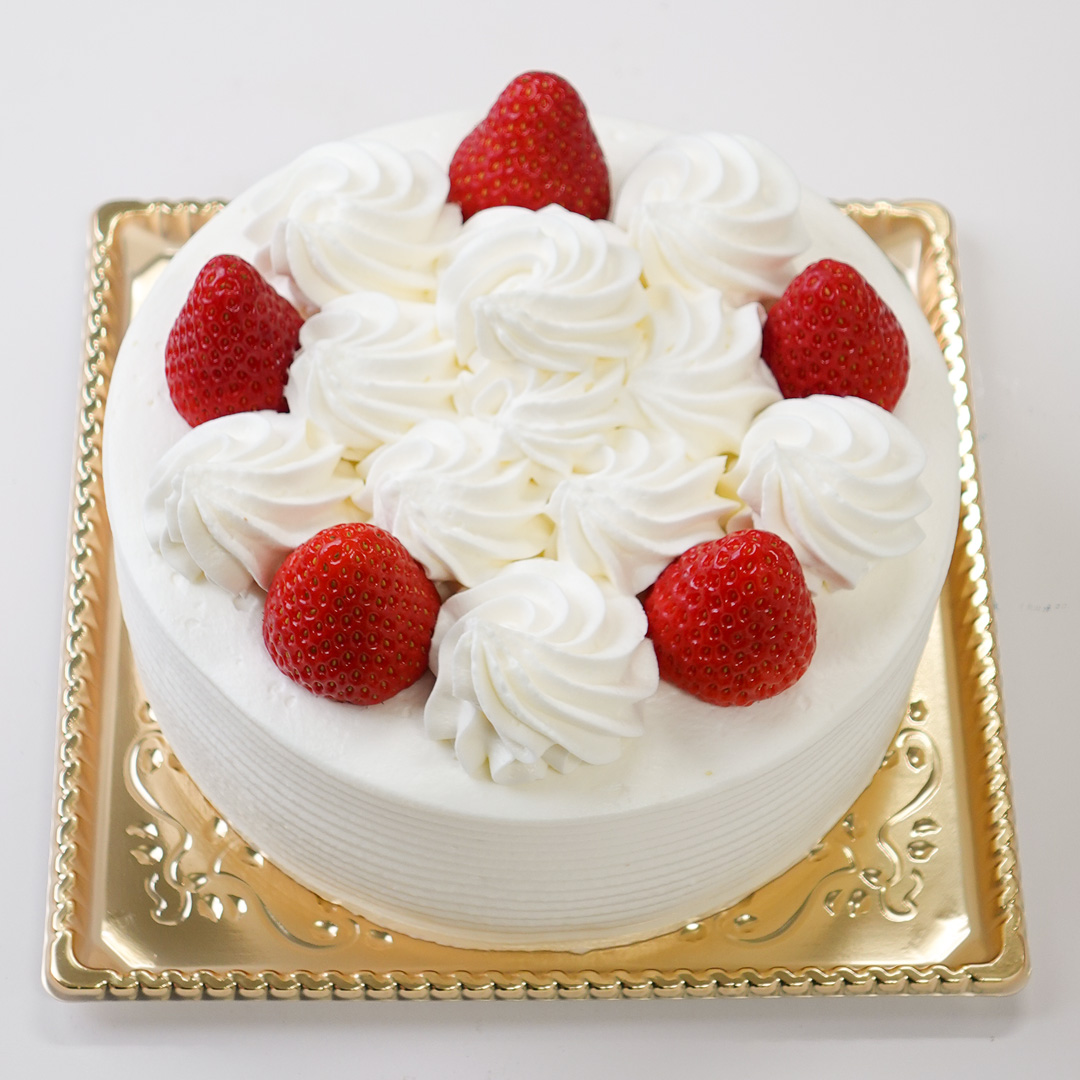 いちごデコレーションケーキ<18cm>